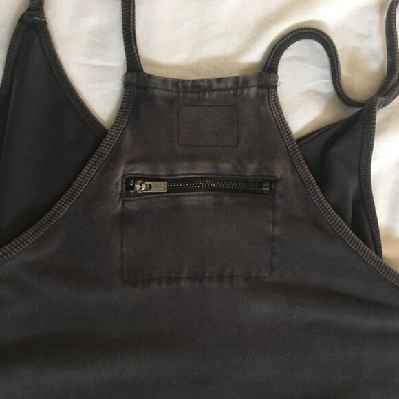 FREE PEOPLE HOT SHOT ONESIE // WASHED BLACK // LARGE - Picture 14 of 16